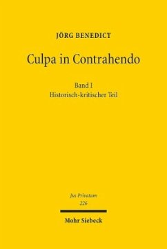 Culpa in Contrahendo - Benedict, Jörg