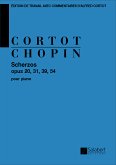 Scherzos op.20,31,39,54 pour piano