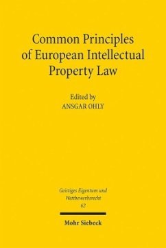 Cover Common Principles of European Intellectual Property Law