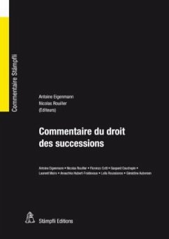 Cover Commentaire du droit des successions