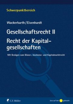 Cover Gesellschaftsrecht II - Recht der Kapitalgesellschaften