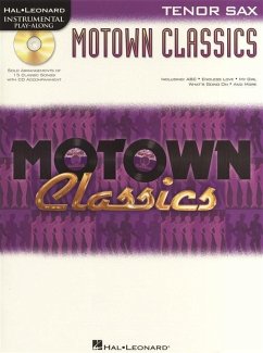 Motown Classics - Instrumental Play-Along Series Tenor Saxophone (Book/Online Audio)