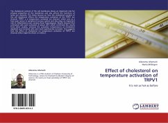 Effect of cholesterol on temperature activation of TRPV1