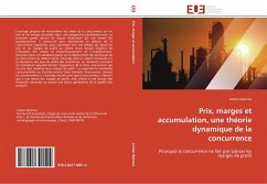 Prix, marges et accumulation, une théorie dynamique de la concurrence - Melmies, Jordan