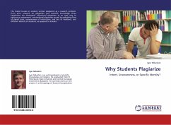 Why Students Plagiarize