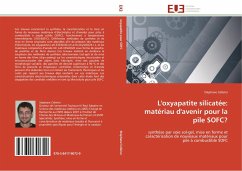 L'oxyapatite silicatée: matériau d'avenir pour la pile SOFC? - Célérier, Stéphane