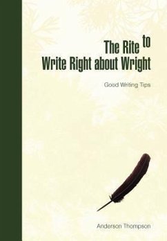 The Rite to Write Right about Wright