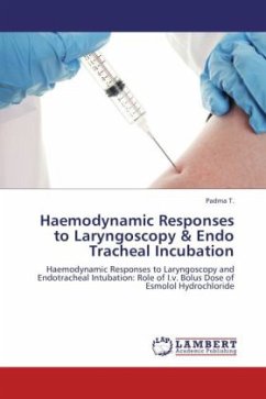 Haemodynamic Responses to Laryngoscopy & Endo Tracheal Incubation