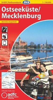 ADFC-Radtourenkarte Ostseeküste, Mecklenburg ADFC-Radtourenkarte Ostseeküste, Mecklenburg