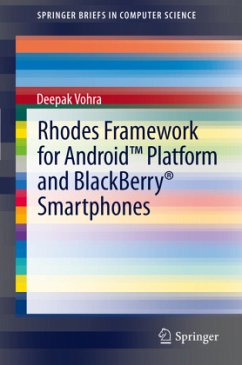 Rhodes Framework for Android¿ Platform and BlackBerry® Smartphones - Vohra, Deepak