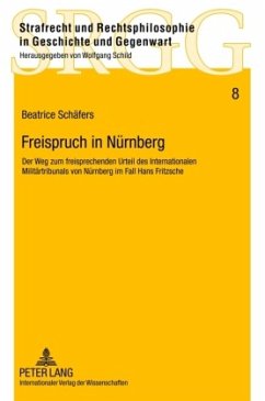 Freispruch in Nürnberg - Schäfers, Beatrice