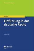 Einführung in das deutsche Recht