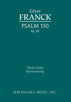 Psalm 150, M.69: Vocal score