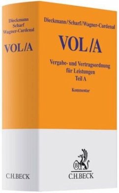 VOL / A, Kommentar - Dieckmann, Martin;Scharf, Jan P.;Wagner-Cardenal, Kersten