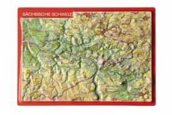 Reliefpostkarte Sächsische Schweiz - Markgraf, André; Engelhardt, Mario