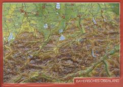 Reliefpostkarte Bayerisches Oberland - Markgraf, André; Engelhardt, Mario