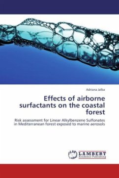 Effects of airborne surfactants on the coastal forest