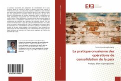 La pratique onusienne des opérations de consolidation de la paix - Ntumba Luaba Kapita, Patrice