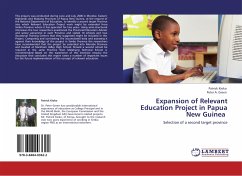 Expansion of Relevant Education Project in Papua New Guinea - Kioko, Patrick;Green, Peter A.