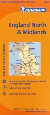 Northern England - Michelin Regional Map 502 - Michelin