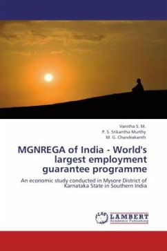 MGNREGA of India - World's largest employment guarantee programme