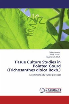Tissue Culture Studies in Pointed Gourd (Trichosanthes dioica Roxb.)