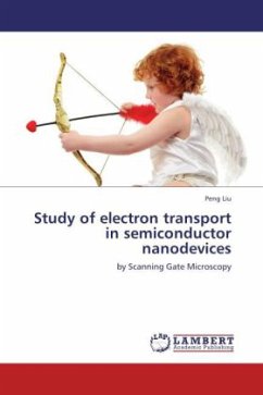 Study of electron transport in semiconductor nanodevices