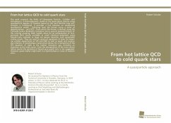 From hot lattice QCD to cold quark stars - Schulze, Robert