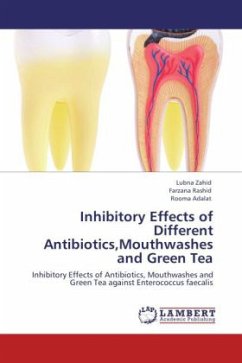 Inhibitory Effects of Different Antibiotics,Mouthwashes and Green Tea - Zahid, Lubna;Rashid, Farzana;Adalat, Rooma