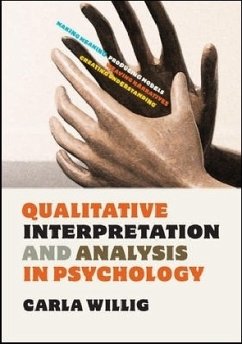 Qualitative Interpretation and Analysis in Psychology - Willig, Carla