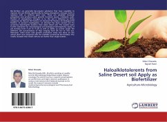 Haloalklotolerents from Saline Desert soil Apply as Biofertilizer