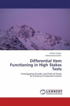 Differential Item Functioning in High Stakes Tests