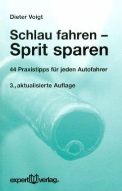 Schlau fahren, Sprit sparen - Voigt, Dieter