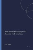 West Semitic Vocabulary in the Akkadian Texts from Emar