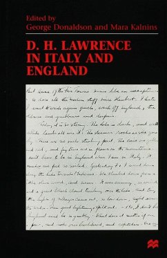 D. H. Lawrence in Italy and England - Donaldson, George