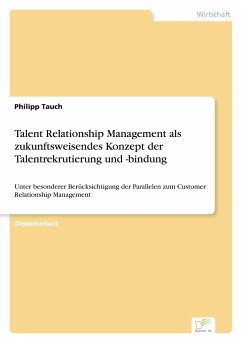 Talent Relationship Management als zukunftsweisendes Konzept der Talentrekrutierung und -bindung - Tauch, Philipp