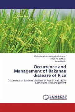 Occurrence and Management of Bakanae disaease of Rice