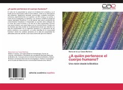 ¿A quién pertenece el cuerpo humano? - Casas Martínez, Maria de la Luz