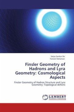 Finsler Geometry of Hadrons and Lyra Geometry: Cosmological Aspects