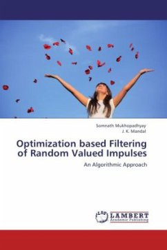Optimization based Filtering of Random Valued Impulses