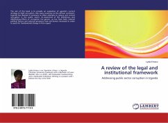 A review of the legal and institutional framework