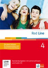 Red Line 4 Standardaufgaben mit Lehrersoftware und Audio-CD