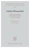 Gelebte Wissenschaft.