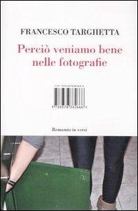 Perciò veniamo bene nelle fotografie - Targhetta, Francesco