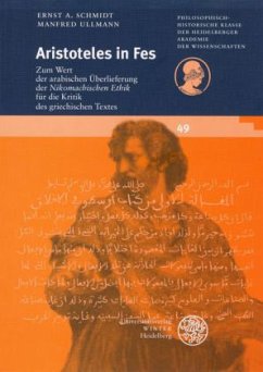 Aristoteles in Fes - Schmidt, Ernst A.;Ullmann, Manfred