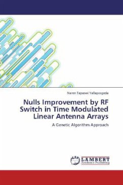 Nulls Improvement by RF Switch in Time Modulated Linear Antenna Arrays