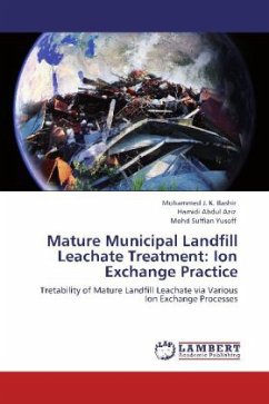 Mature Municipal Landfill Leachate Treatment: Ion Exchange Practice