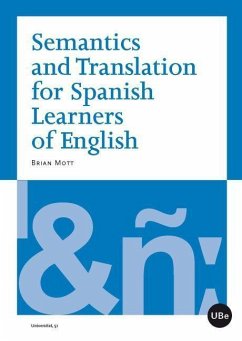 Semantics and translation for Spanish learners of English - Mott, Brian Leonard