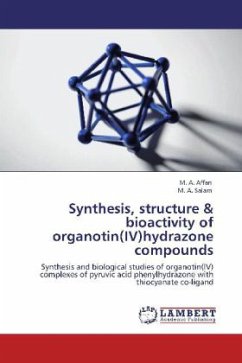 Synthesis, structure & bioactivity of organotin(IV)hydrazone compounds - Affan;Salam