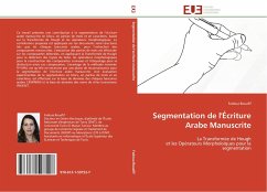 Segmentation de l'Écriture Arabe Manuscrite - Bouafif, Fadoua